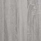 Bettgestell Grau Sonoma 150x200 cm Holzwerkstoff