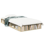 Bettgestell Sonoma-Eiche 90x190 cm Holzwerkstoff