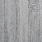 Bettgestell mit Schubladen Grau Sonoma 140x200 cm Holzwerkstoff
