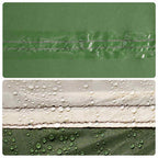 Camping-Windschutz Grün 490x123 cm Wasserdicht