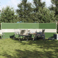 Camping-Windschutz Grün 490x123 cm Wasserdicht