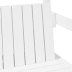 Massivholzbett und Bank mit Dach Weiß 75x190 cm Kiefernholz