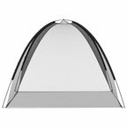 Moskito-Netzzelt Mongolisch 220 Schwarz 200x180x135 cm