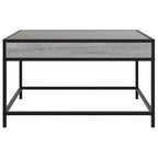 Couchtisch mit Infinity-LED Grau Sonoma 70x50x41 cm