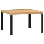 5-tlg. Garten-Sofagarnitur mit Kissen Schwarz Aluminium