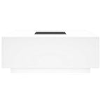 Couchtisch mit Infinity-LED Weiß 100x100x40 cm