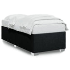 Bettgestell ohne Matratze Schwarz 90x190 cm Stoff
