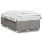 Bettgestell ohne Matratze Taupe 120x190 cm Stoff