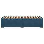Bettgestell Blau 90x190 cm Samt