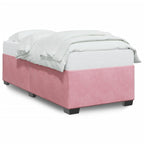 Bettgestell Rosa 90x190 cm Samt