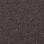 Bettgestell ohne Matratze Dunkelbraun 140x200 cm Stoff