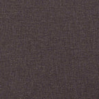 Bettgestell ohne Matratze Dunkelbraun 160x200 cm Stoff