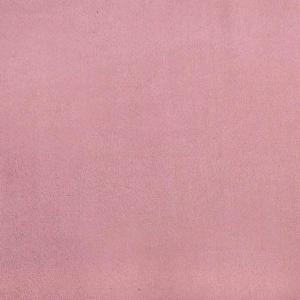 Boxspringbett mit Matratze Rosa 120x190 cm Samt