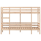 Etagenbett ohne Matratze 90x200 cm Massivholz Kiefer