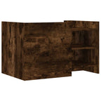 Couchtisch Räuchereiche 80x50x50 cm Holzwerkstoff