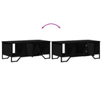 Couchtisch Schwarz 100x51x40 cm Holzwerkstoff