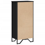 Bücherregal Schwarz 50x31x106 cm Holzwerkstoff