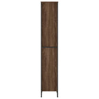 Bücherregal Braun Eichen-Optik 50x31x169 cm Holzwerkstoff