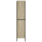 Bücherregal Sonoma-Eiche 80x31x137,5 cm Holzwerkstoff