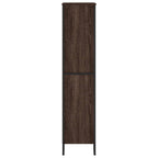Bücherregal Braun Eichen-Optik 80x31x137,5 cm Holzwerkstoff