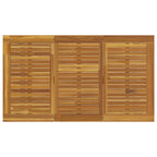 Garten Essgruppe 5 pcs Grau Massivholz Akazie