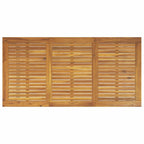 Garten Essgruppe 5 pcs Grau Massivholz Akazie