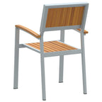 Stapelstuhl 6 pcs Braun 56 x 57 x 87 cm Massivholz Akazie