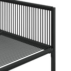 11-tlg. Garten-Essgruppe Schwarz Poly Rattan