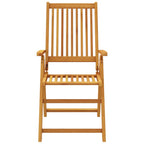 5-tlg. Garten-Essgruppe 85x85x74 cm Massivholz Akazie