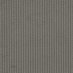 Chaiselongue mit Kissen Hellgrau Cordstoff