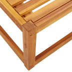 6-tlg. Gartensofa-Set mit Kissen Holz Akazie & Seil