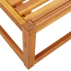 5-tlg. Gartensofa-Set mit Kissen Holz Akazie & Seil