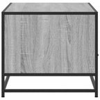 Couchtisch Grau Sonoma 100x50x45 cm Holzwerkstoff und Metall