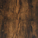 Bücherregal Räuchereiche 40x35x76 cm Holzwerkstoff