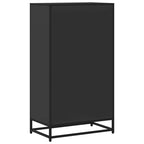 Bücherregal Schwarz 60x35x107,5 cm Holzwerkstoff