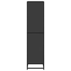 Bücherregal Schwarz 40x35x139 cm Holzwerkstoff