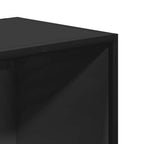 Bücherregal Schwarz 40x35x139 cm Holzwerkstoff