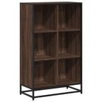 Bücherregal Braun Eichen-Optik 65,5x33x107,5 cm Holzwerkstoff