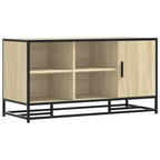 Schuhbank Sonoma-Eiche 100x40x53,5 cm Holzwerkstoff und Metall