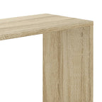 Bücherregal 5 Böden Sonoma-Eiche 45x23,5x162,5 cm Holzwerkstoff