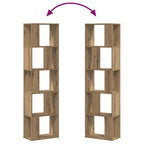 Bücherregal 5 Böden Artisan-Eiche 45x23,5x162,5 Holzwerkstoff