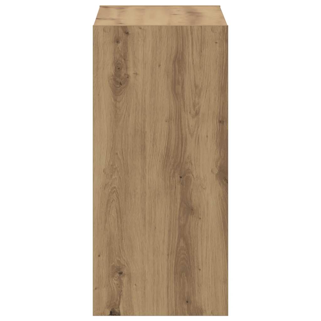 Bücherregal Artisan-Eiche 68,5x32x68,5 cm Holzwerkstoff