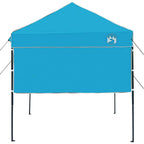 Pavillon-Zelt Blau 194 x 194 x 251 cm Stoff