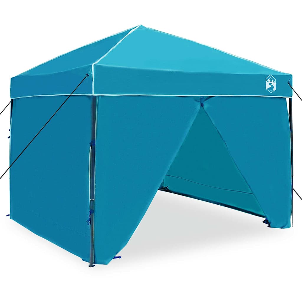 Pavillon-Zelt Blau 243 x 243 x 251 cm Stoff