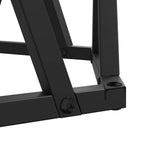 Beistelltisch 2 pcs Geräucherte Eiche Ingenieure Holz und Stahl