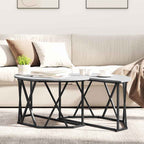 Couchtisch Graues Sonoma 80 x 80 x 42 cm