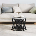 Nesting Beistelltisch 3 pcs Graues Sonoma
