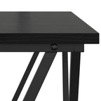 Couchtisch Schwarz Eichen-Optik 80 x 80 x 45 cm