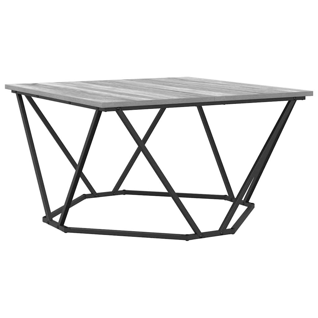 Couchtisch Graues Sonoma 80 x 80 x 45 cm