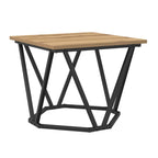 Couchtisch 3 pcs Artisan-Eiche Ingenieure Holz und Stahl